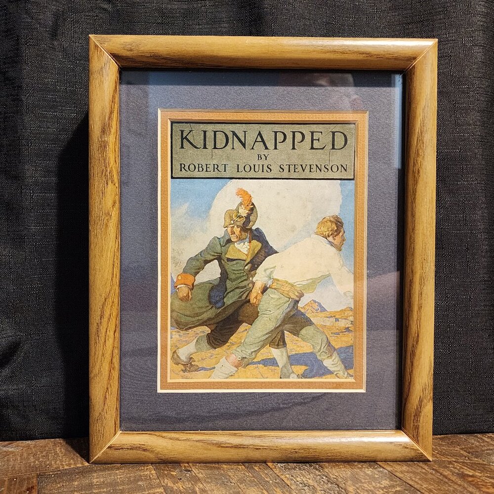 Treasure Island - N.C.Wyeth - Antique Book Cover
